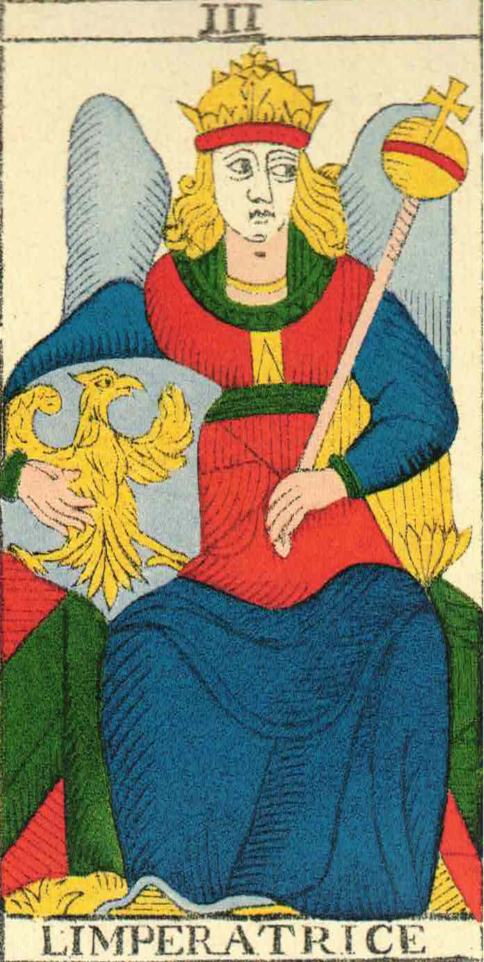 L'IMPÉRATRICE du Tarot Conver, Éditions Yves Reynaud