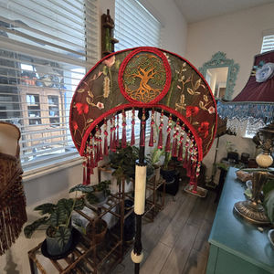 Decorative Embroidered Lamp