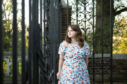 mellon park senior portraits pittsburgh.