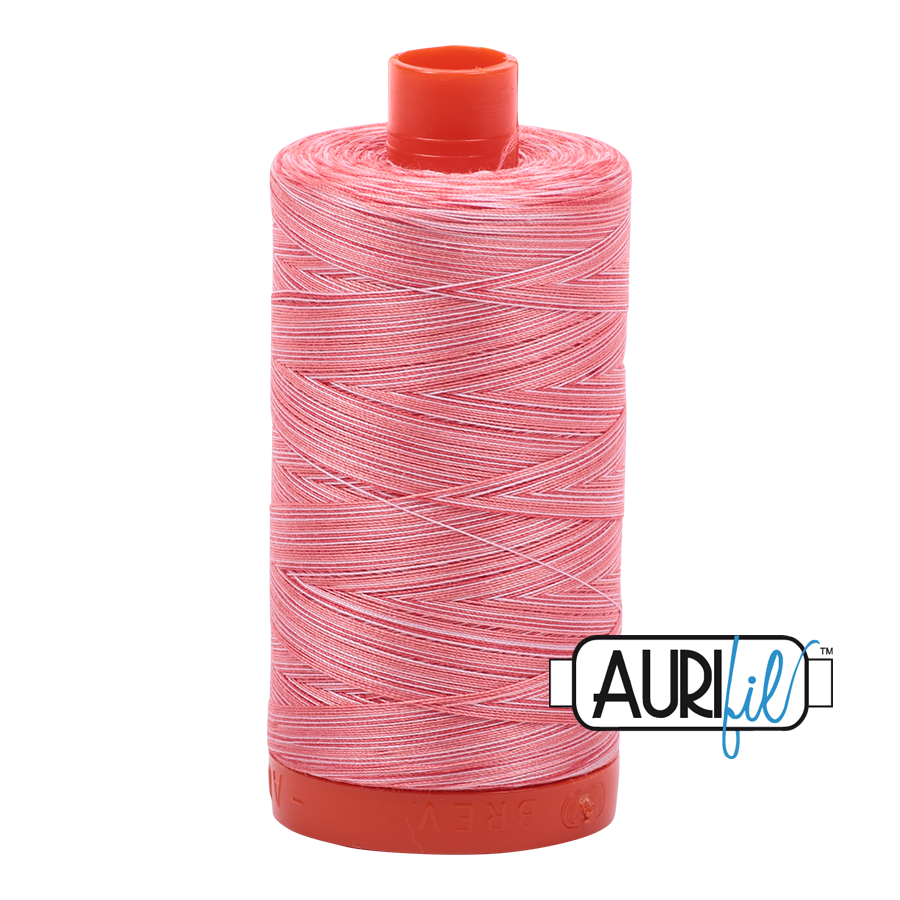 Thumbnail: Aurifil Cotton Thread - 4250 Flamingo Variegated