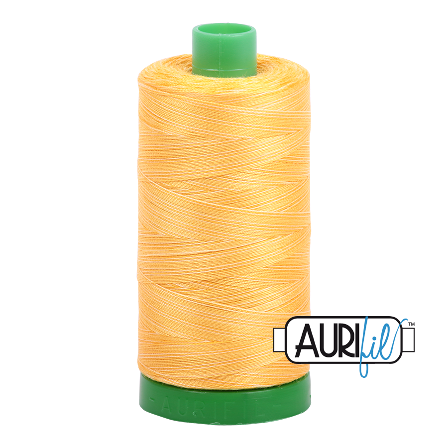 Thumbnail: Aurifil Cotton Thread - 3920 Golden Glow Variegated