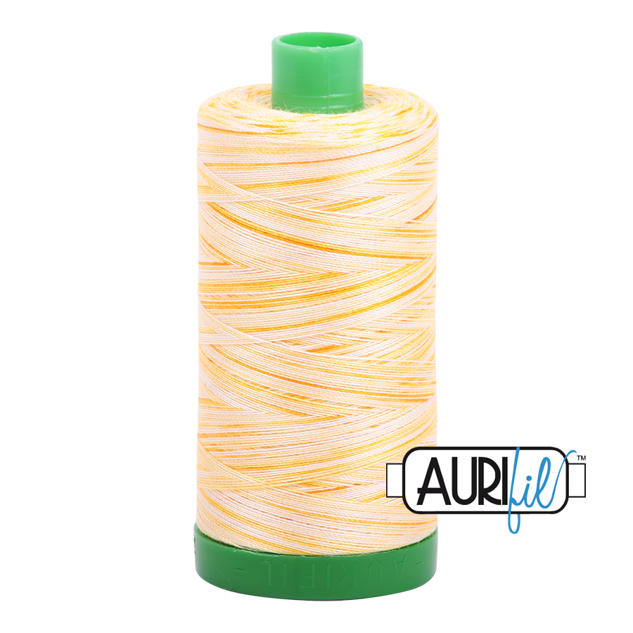 Thumbnail: Aurifil Cotton Thread - 4658 Limoni di Monterosso Variegated