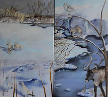 Boreal oil on canvas