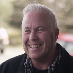 Kim, the White American trans man who is the subject of the documentary Finding Kim