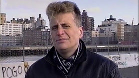 Leslie Feinberg, a butch trans activist, in the documentary OUTLAW