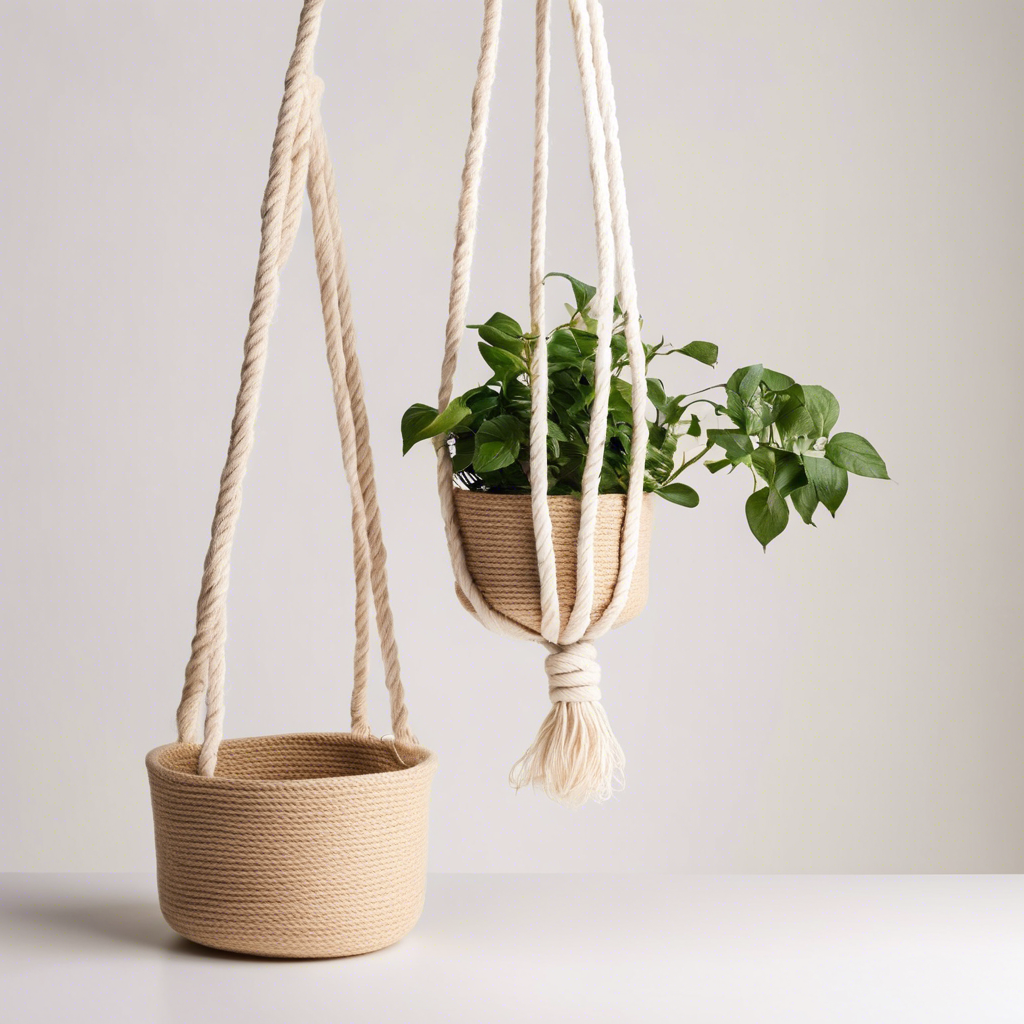 Cotton Rope Plant Hanger