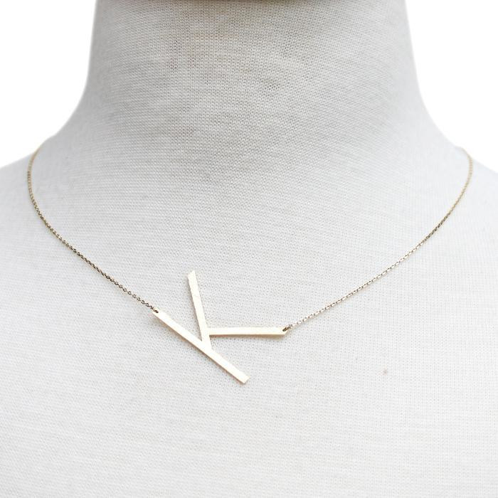 Thumbnail: Monogram Collection Initial Necklace