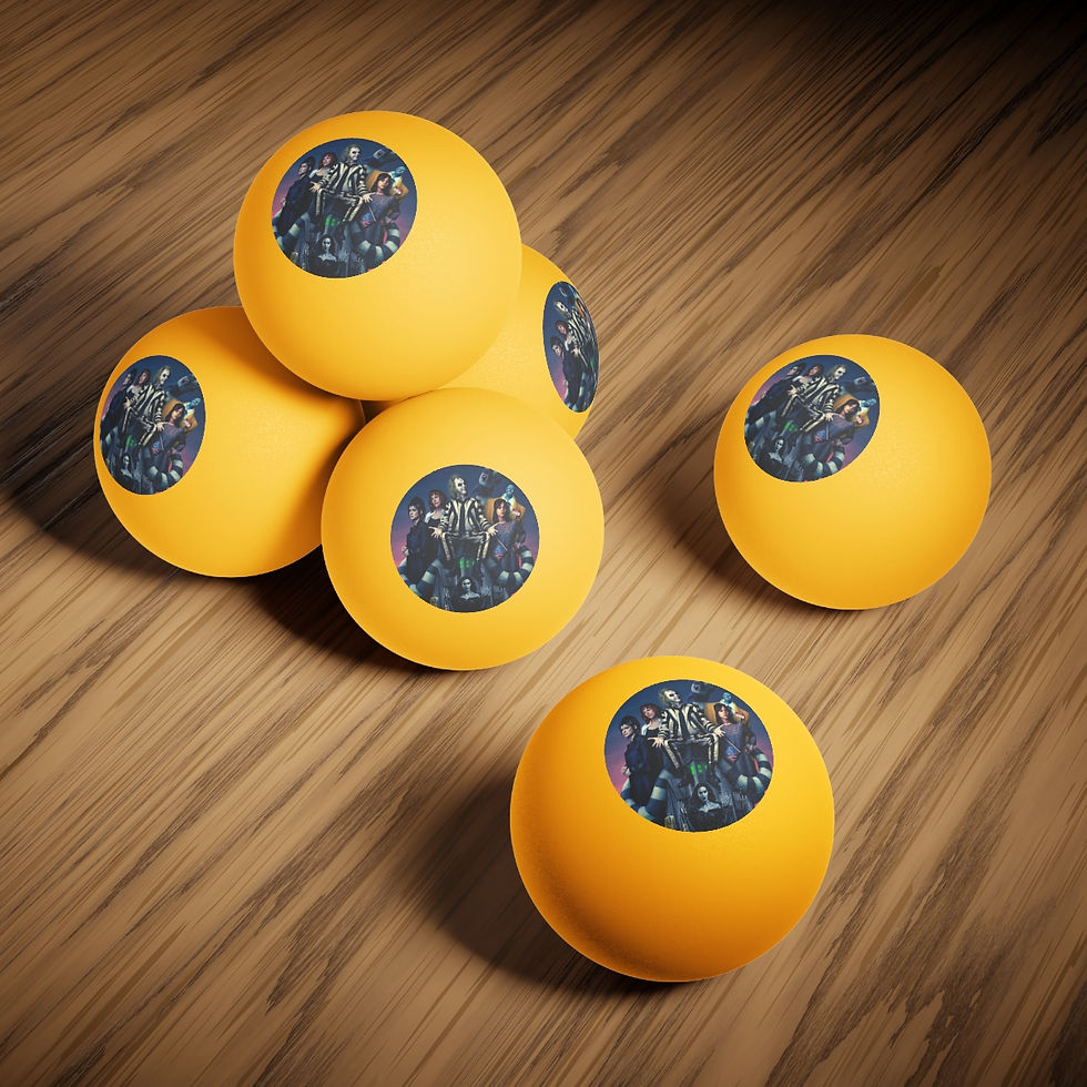 Thumbnail: Bettlejuice Ping Pong Balls, 6 pcs