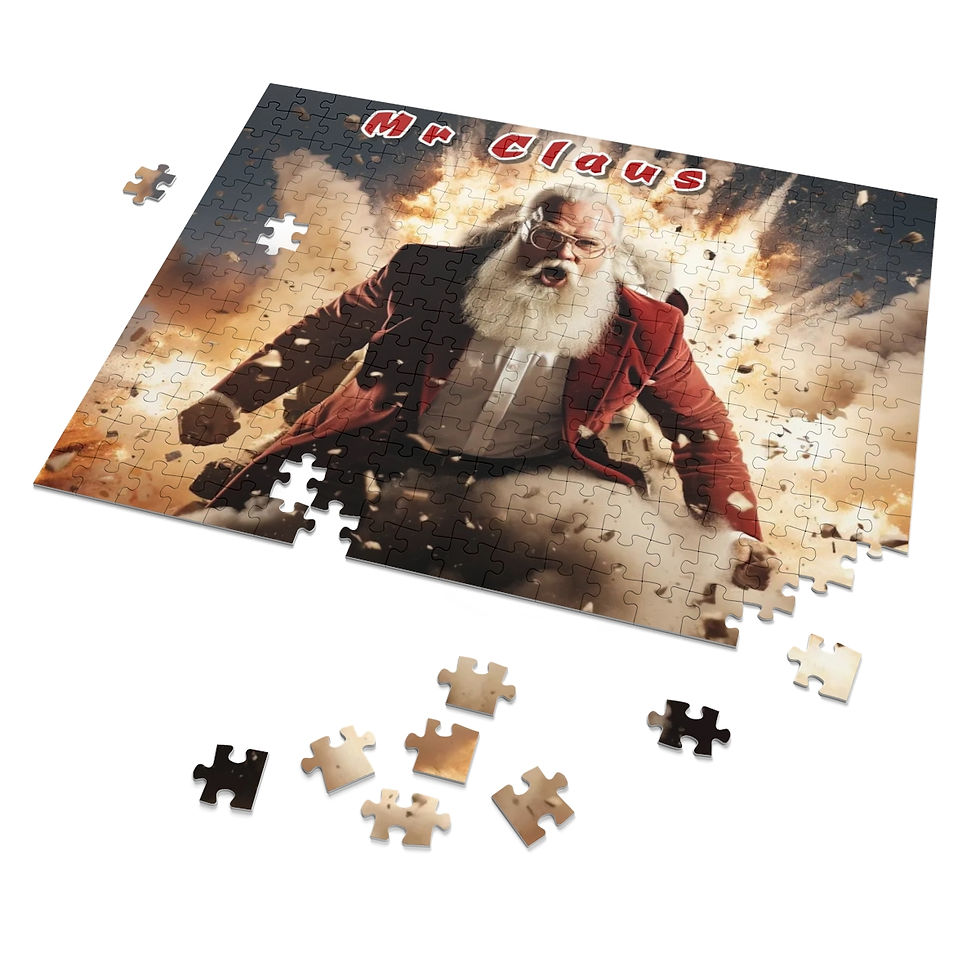 Thumbnail: Yung Urban ~ Mr Claus  Jigsaw Puzzle (30, 110, 252, 500,1000-Piece)