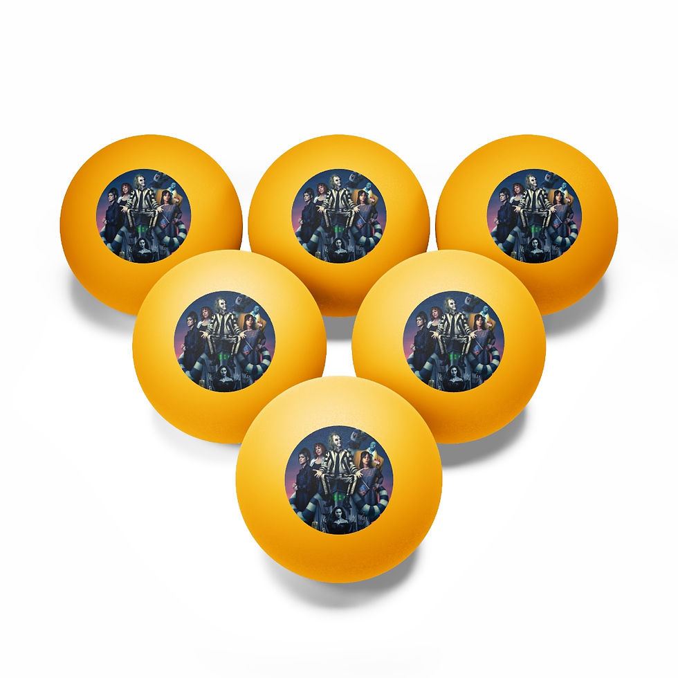 Thumbnail: Bettlejuice Ping Pong Balls, 6 pcs