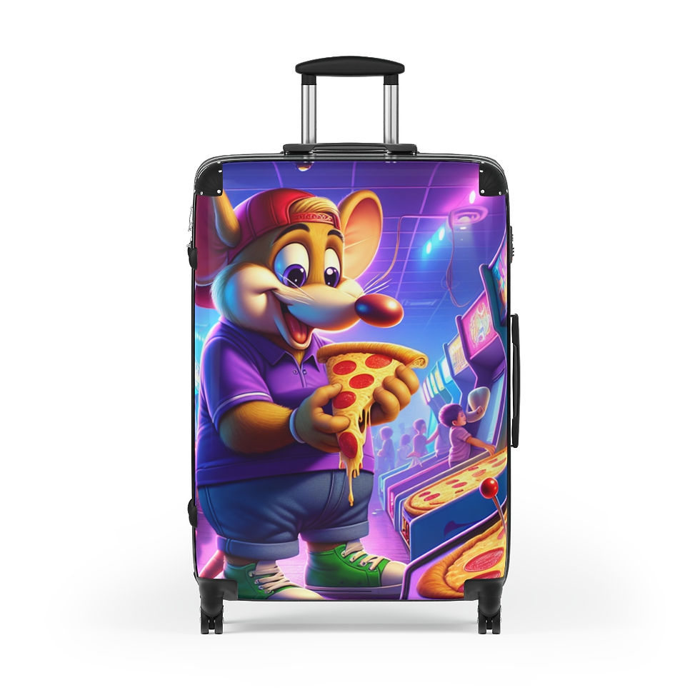 Thumbnail: It’s Pizza Time 🍕 Chuck E. Cheese  Suitcase