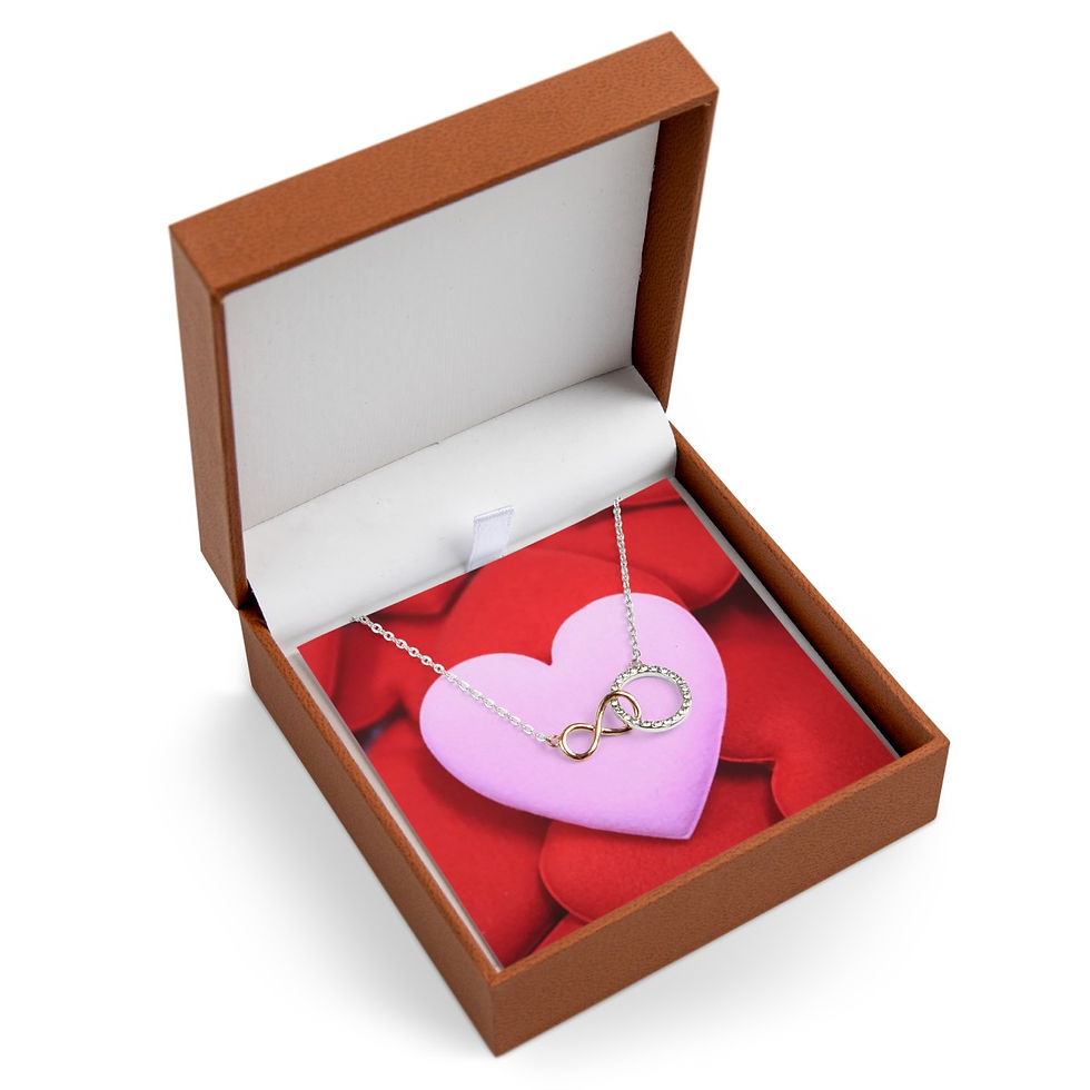 Thumbnail: Love Infinity Circle Necklace