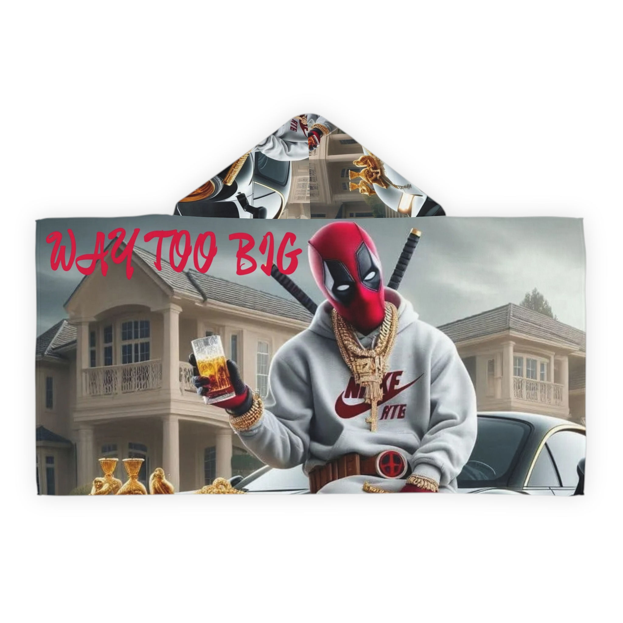 Way To Big Youth Hooded Towel