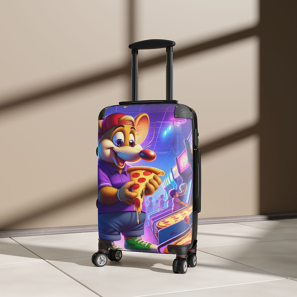 Thumbnail: It’s Pizza Time 🍕 Chuck E. Cheese  Suitcase