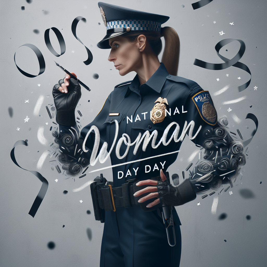 Police Woman in Uniform