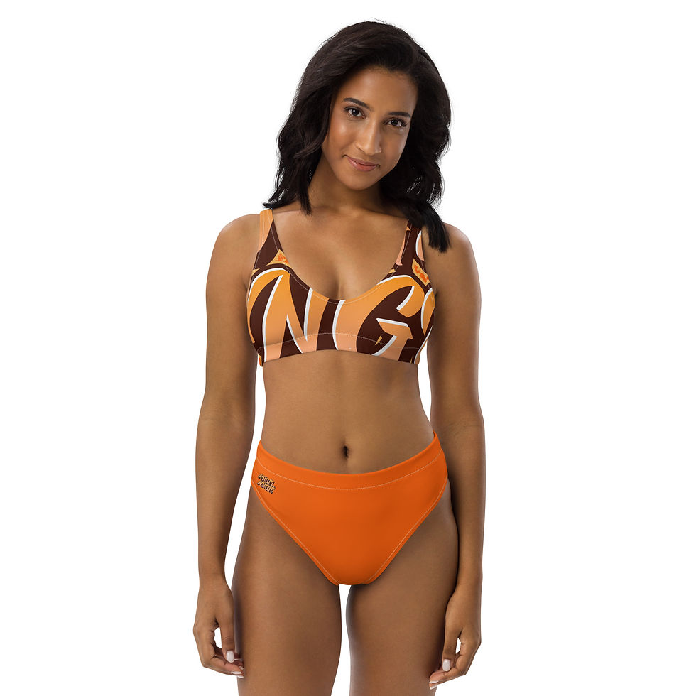 Miniaturbild: Recycelter High-Waist Bikini – nachhaltig & stylisch 👙✨