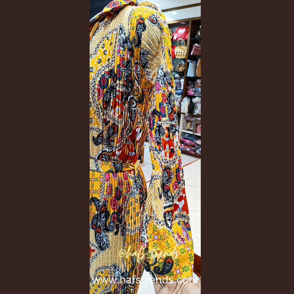 Thumbnail: Western pleated dress