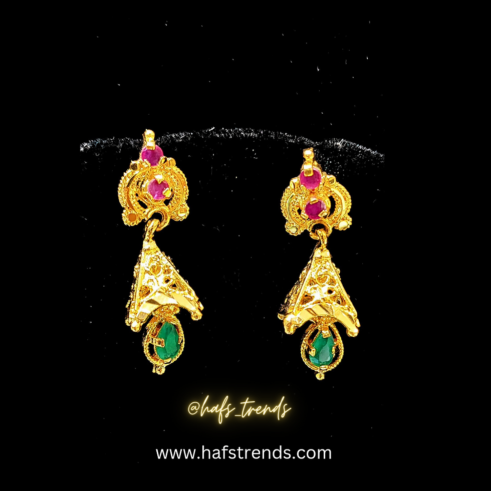 Thumbnail: Gold covering jhumka