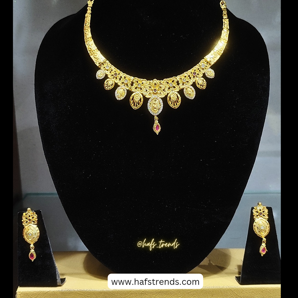 Thumbnail: AD gold plated neckset