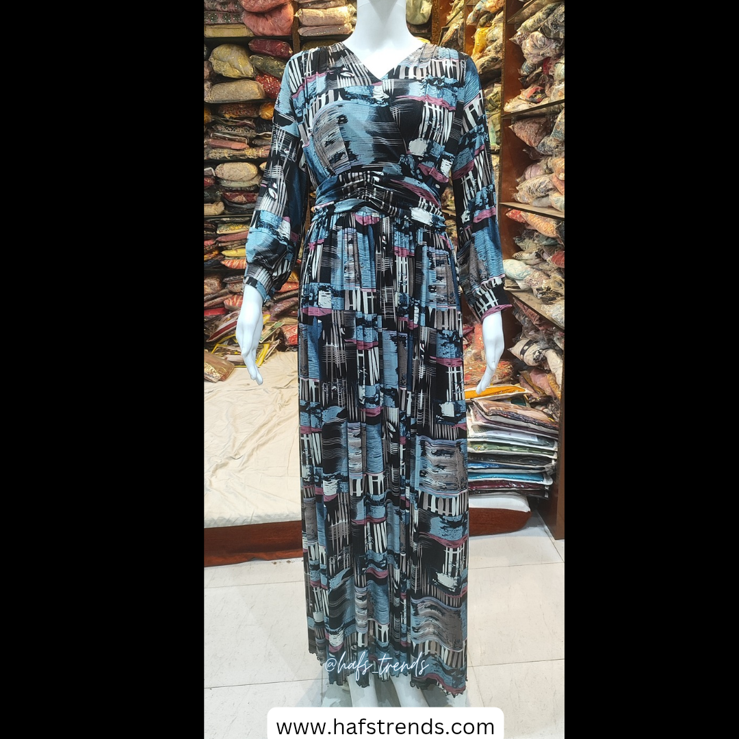 Stylish western gown