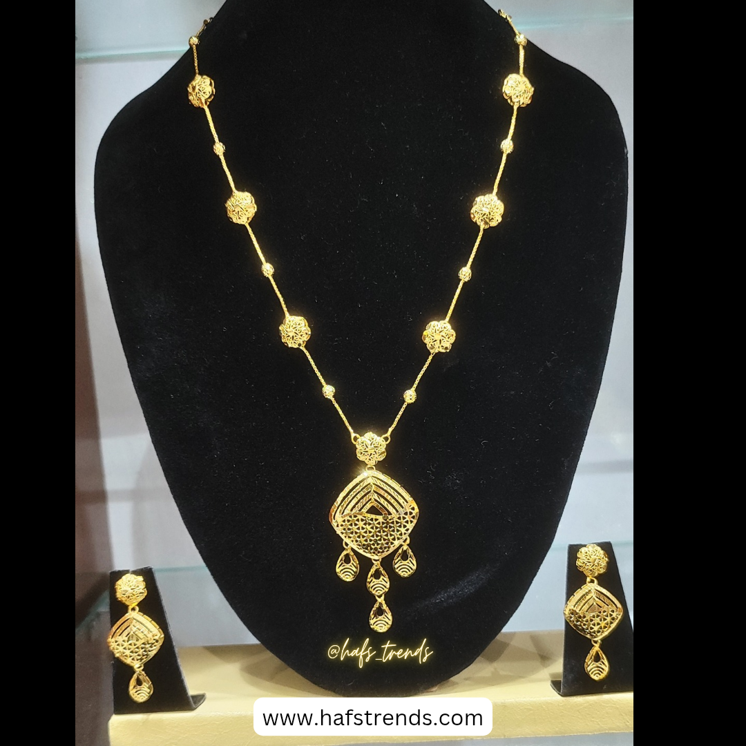 Gold plated Turkish chain set