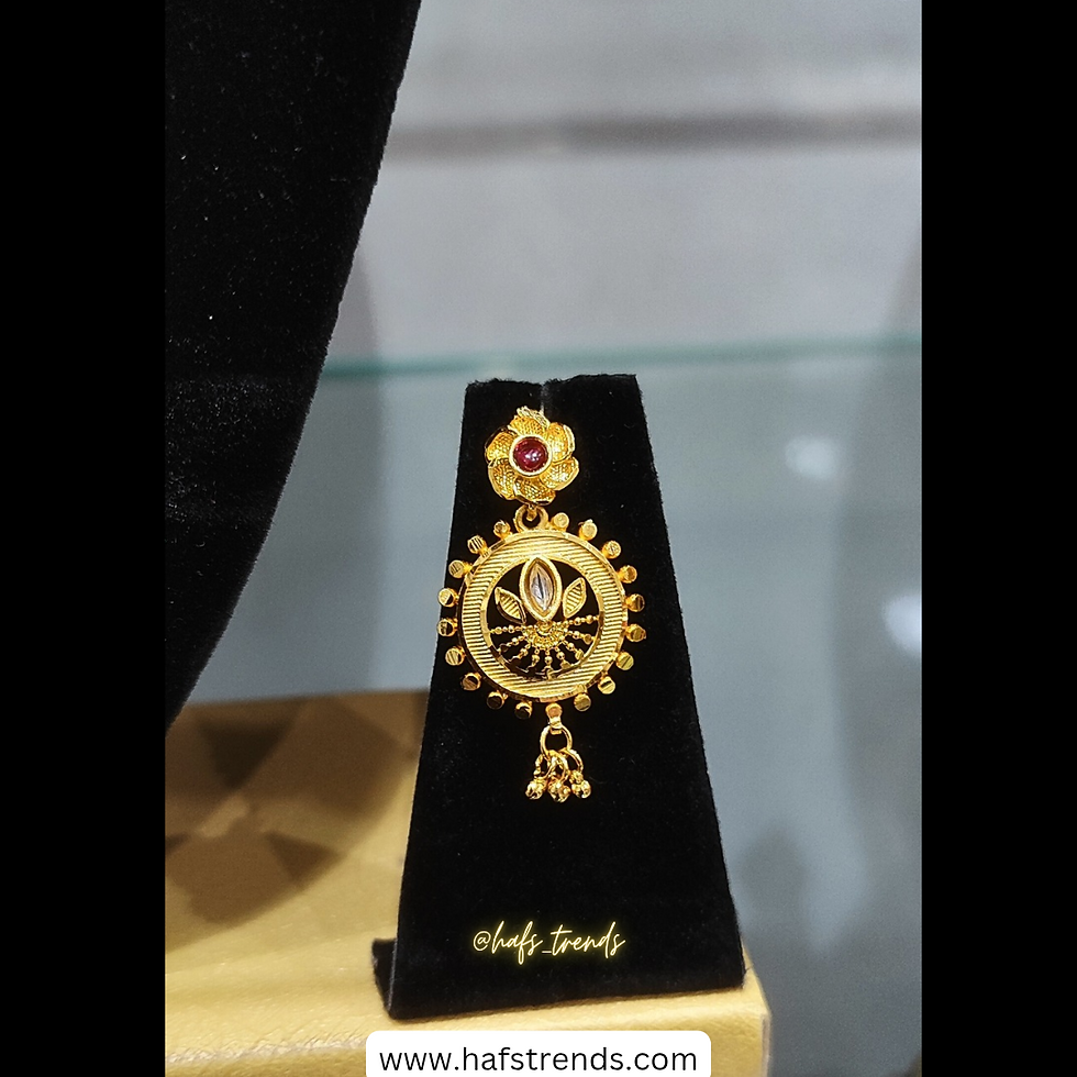 Thumbnail: Gold plated long necklace ser