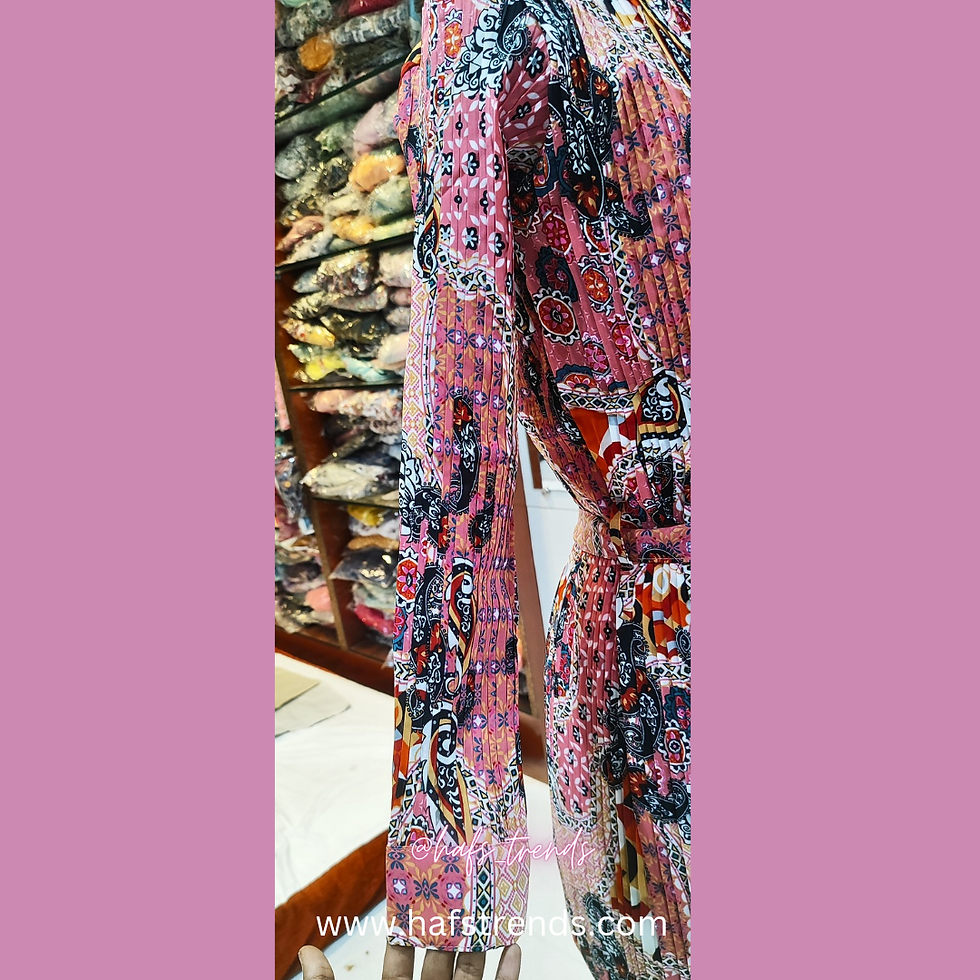 Thumbnail: Pleated western dress