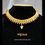 Thumbnail: Brass necklace & earrings set