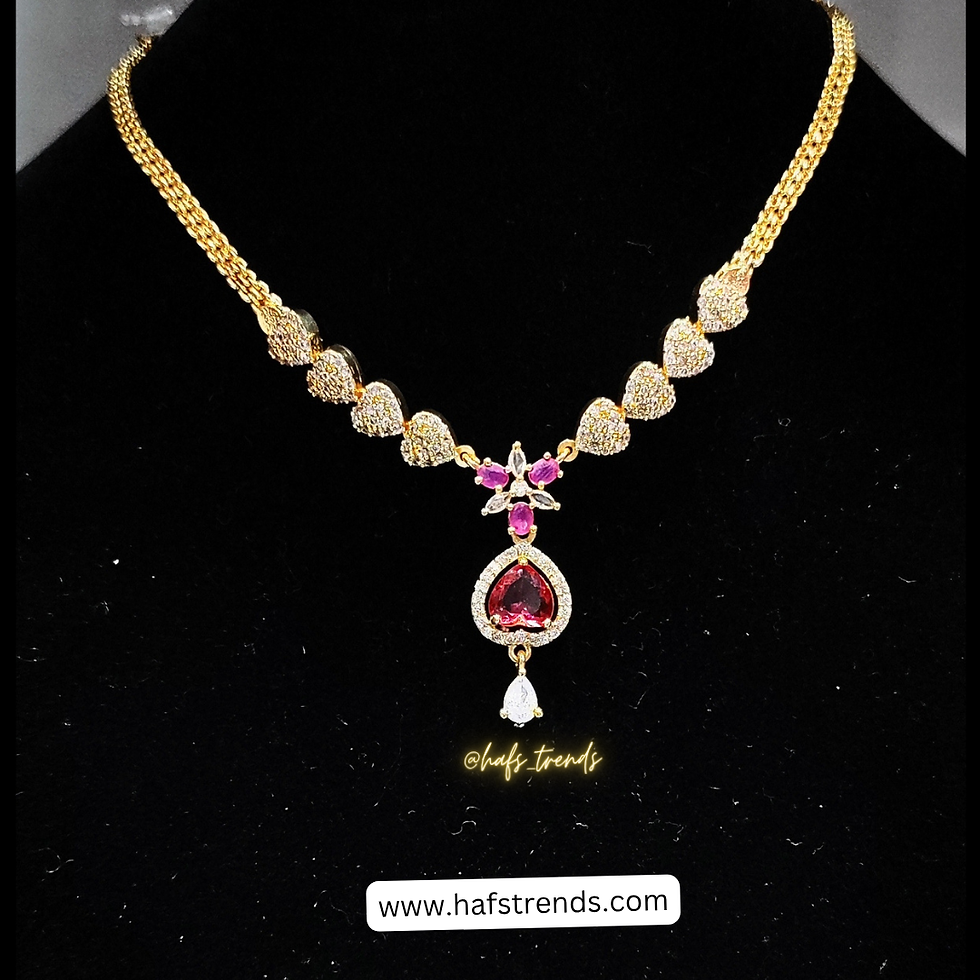Thumbnail: Heart AD long necklace