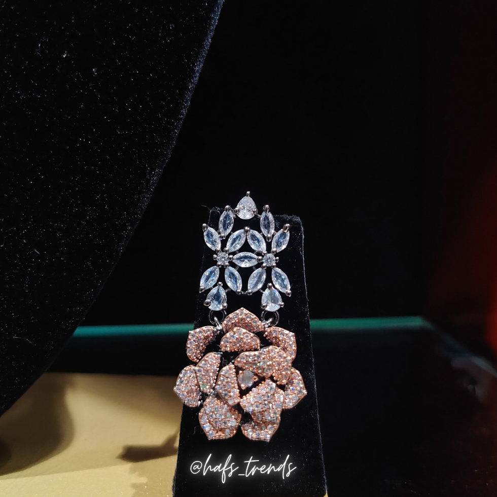 Thumbnail: Rose AD necklace & earrings