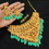 Thumbnail: Goldmatte lakshmi necklace & earrings