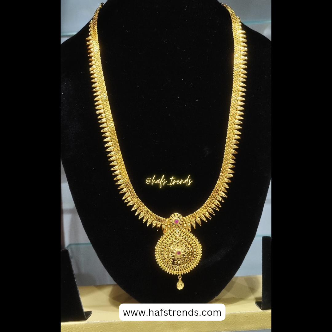 Kerala Gold plated U Haaram