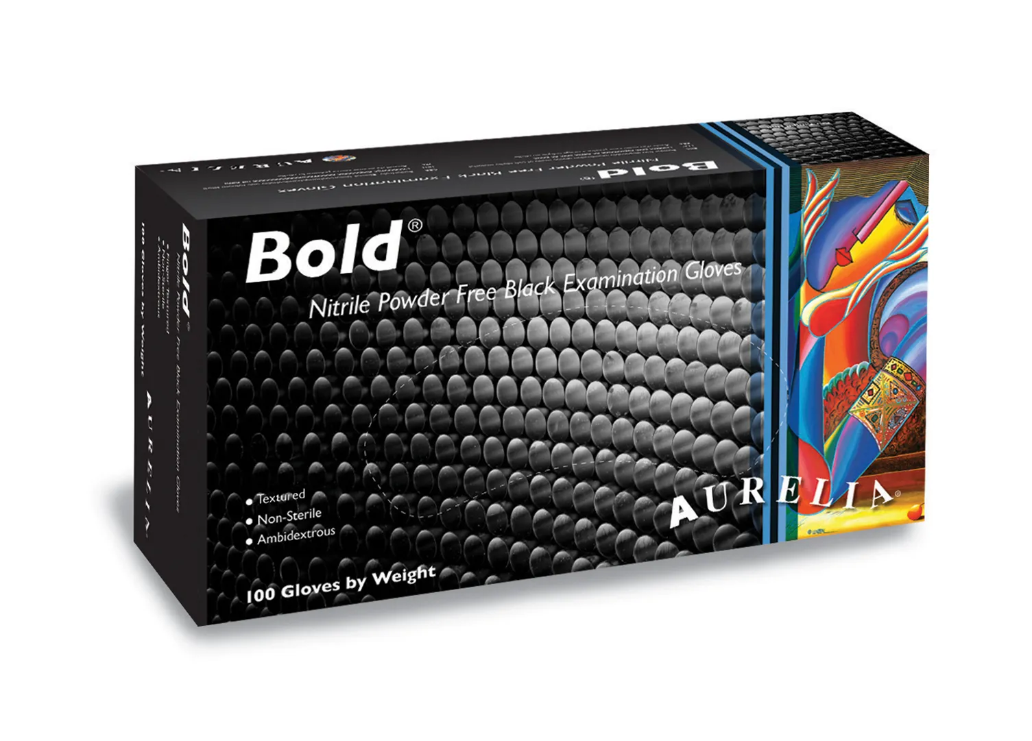 Aurelia Bold®, Nitrile Gloves, Black