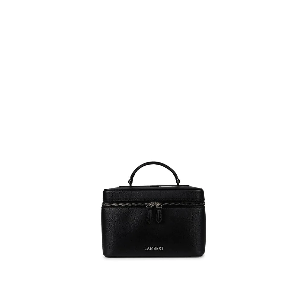 The Bella - Black Makeup Bag