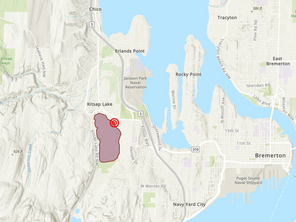 No-contact advisory issued for Kitsap Lake due to sewage spill