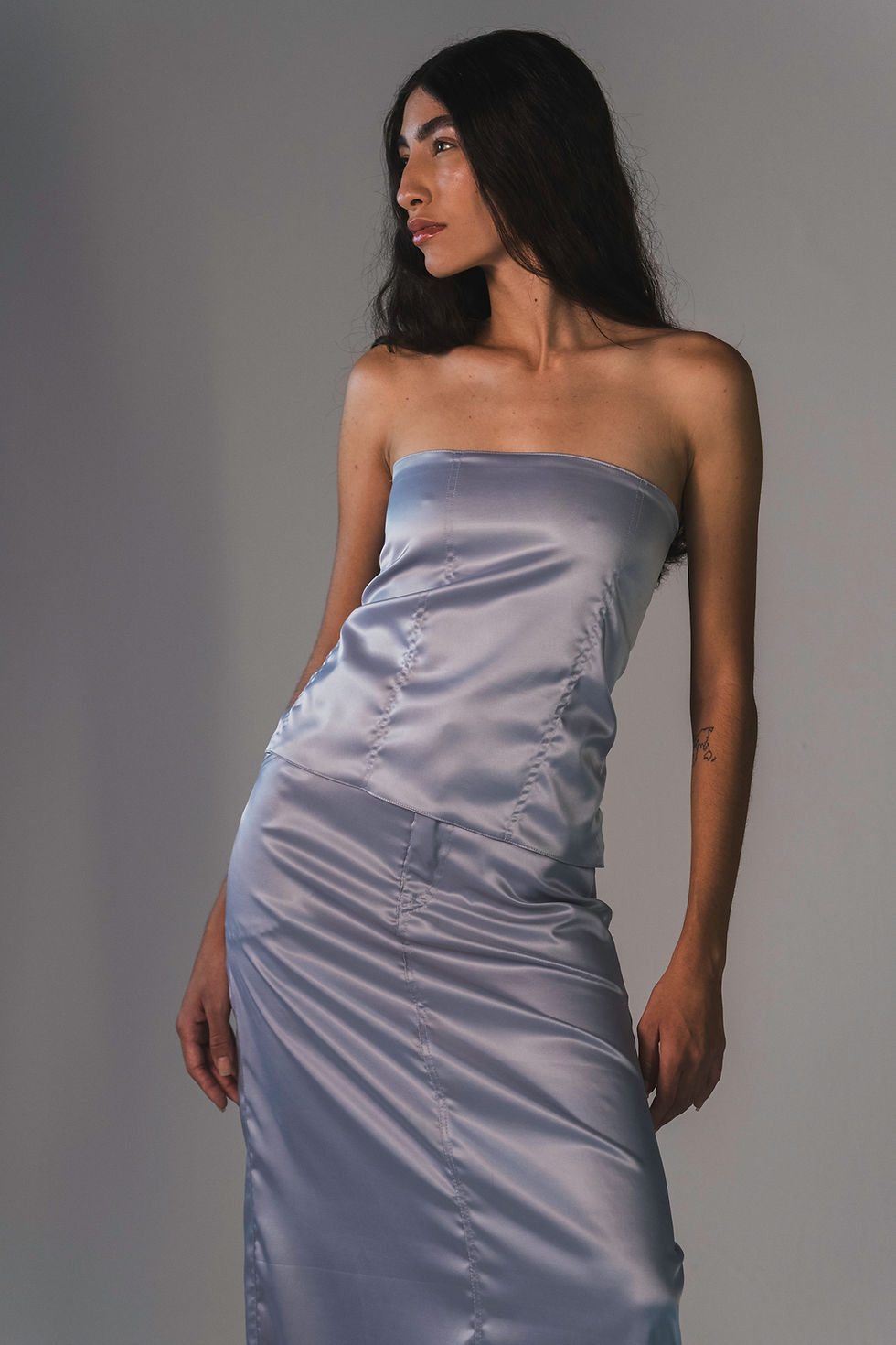 Miniatura: corset violeta