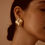 Miniature : Boucles d'oreilles en acier inoxydable doré Oranïs Jewelry