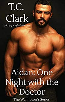 Aidan: One Night with the Doctor (The Wallflower's Series) by T.C. Clark