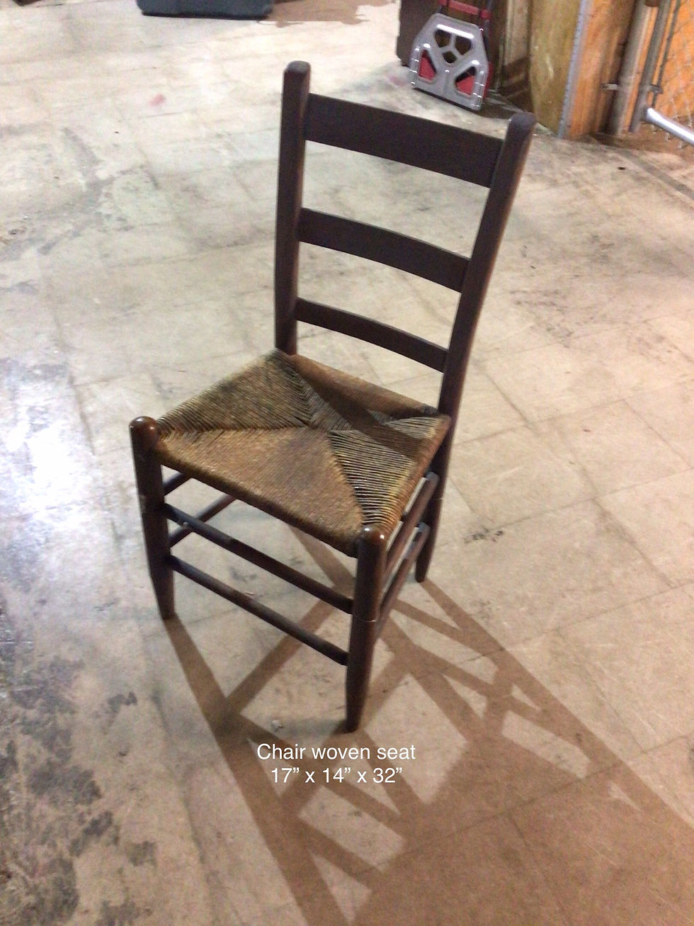 Kitchen Chair Woven Seat [C0044]