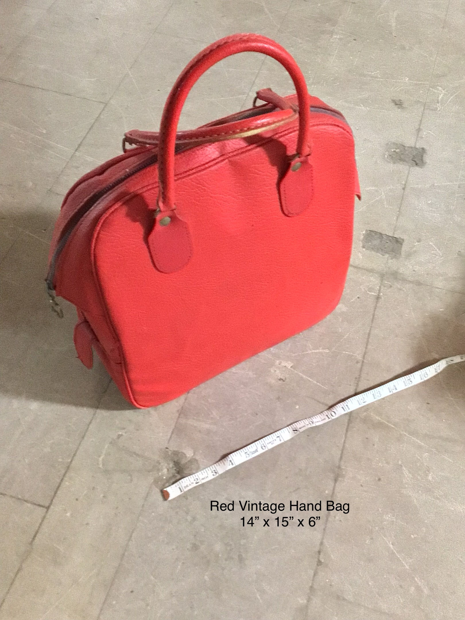 [B0033] Red Handbag