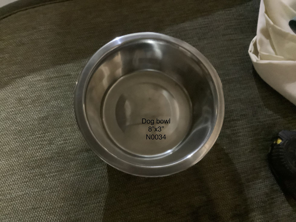 [N0034]Dog bowl