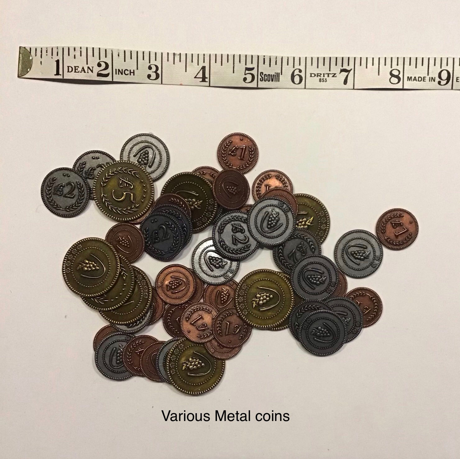 [H0008]Various Metal Coins