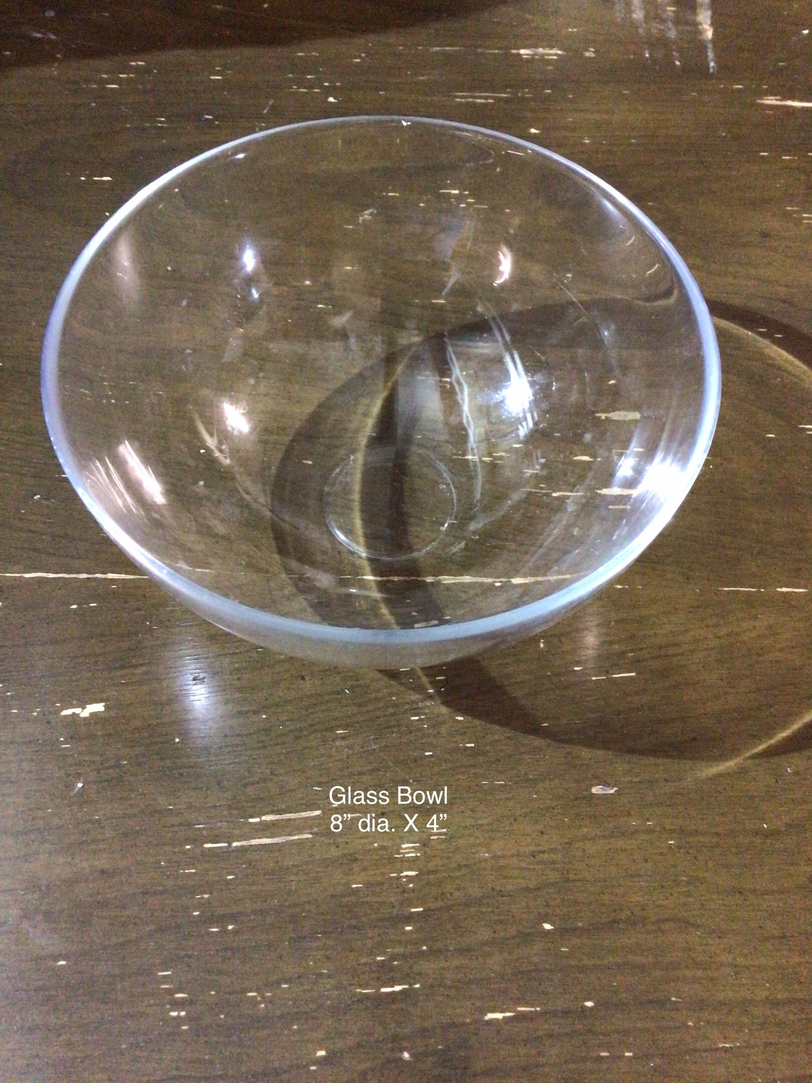 Glass Bowl, sm. [K0029]