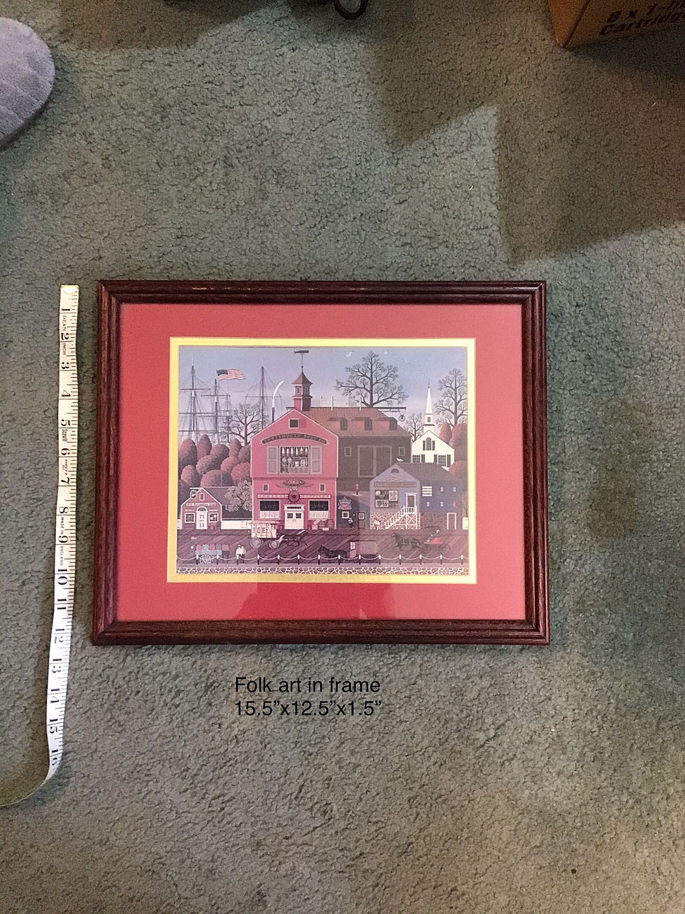 Folk Art in Frame [D0016]