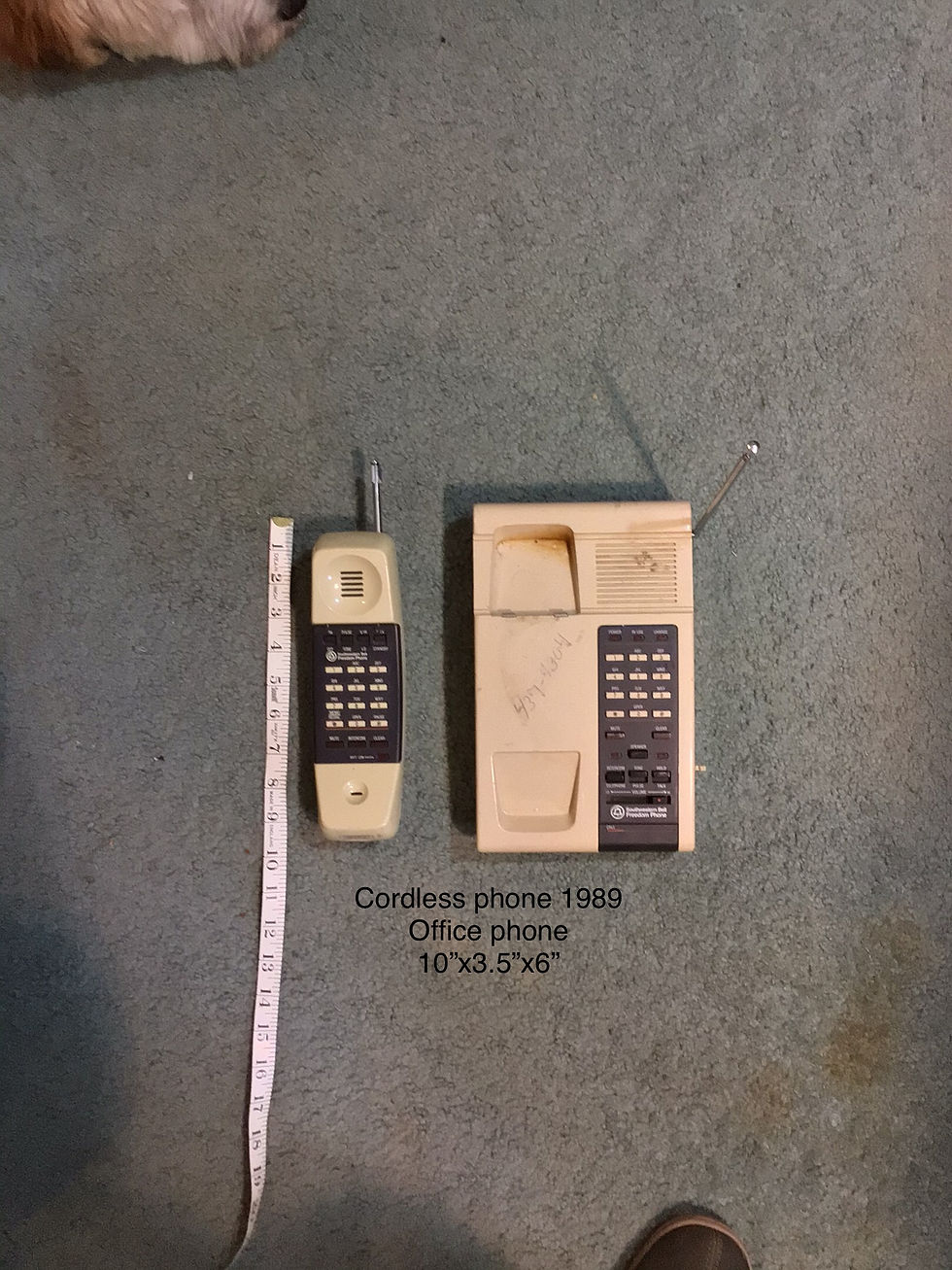 [E0016]Cordless Phone 1989