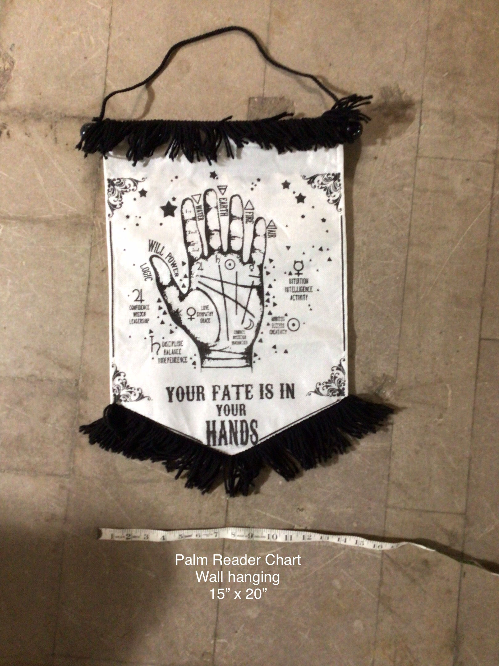 Palm Reader Chart [D0073]