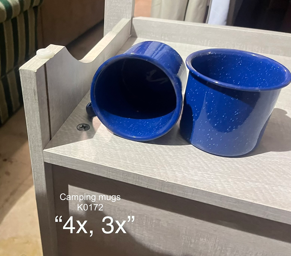 [K0172]Camping Mugs
