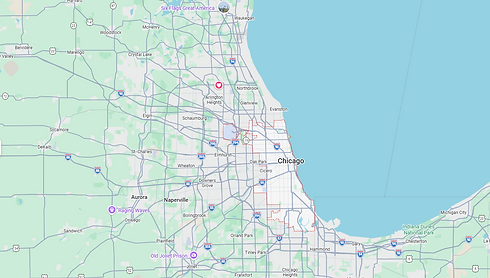 Chicagoland map