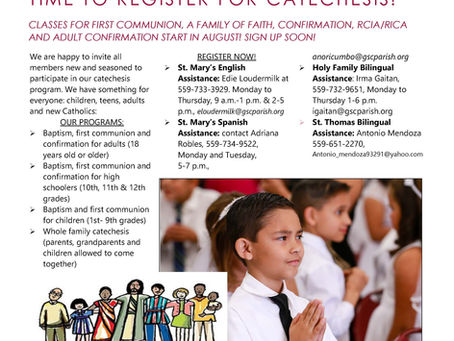 Bulletin: July 27, 2018