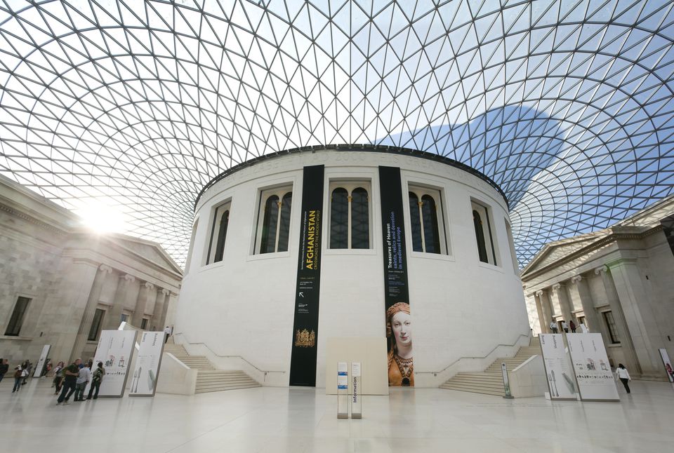 The British Museum in London, showcasing its iconic architecture and rich cultural heritage. The British Museum in London, showcasing its iconic architecture and rich cultural heritage.